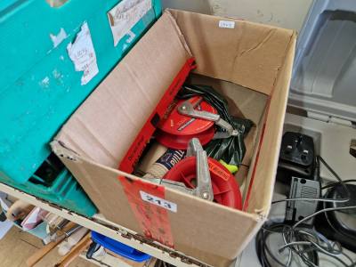 BOX OF LINE + PULLEY SYSTEMS