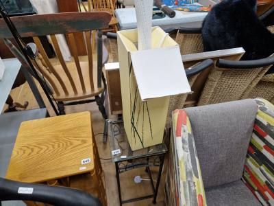 BELLEEK LAMP + TABLE LAMP