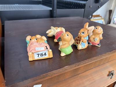 LOT OF PENDELFIN ORNAMENTS 