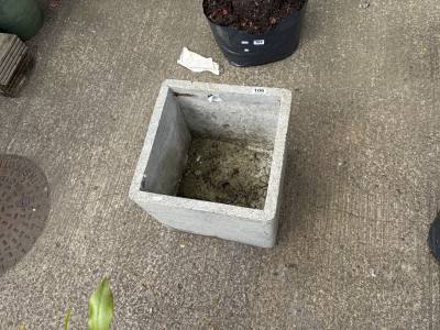 STONE FLOWER POT