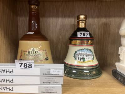 2 X (EMPTY) BELLS WHISKEY BELLS