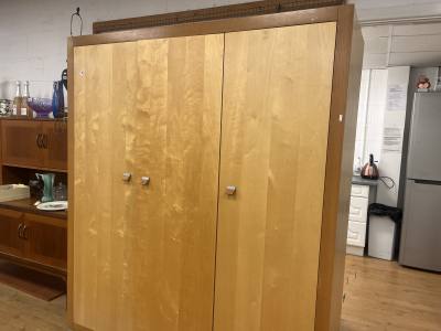 OAK + BEECH EFFECT TRIPLE WARDROBE