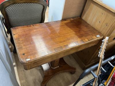 ANTIQUE TURN OVER TABLE