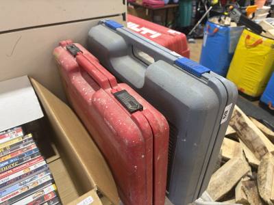 2 X CASED POWER TOOLS
