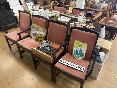 STAG TABLE + 6 X CHAIRS