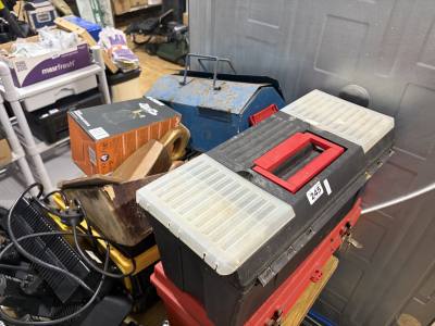 3 X BOXES OF TOOLS
