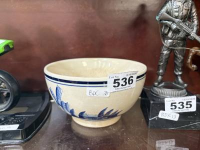 ANTIQUE DUTCH DELFT BOWL