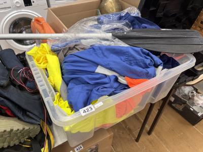 BOX OF WORKWEAR