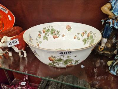 COALPORT STRAWBERRY BOWL