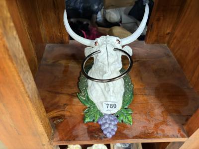 BULL DOOR KNOCKER