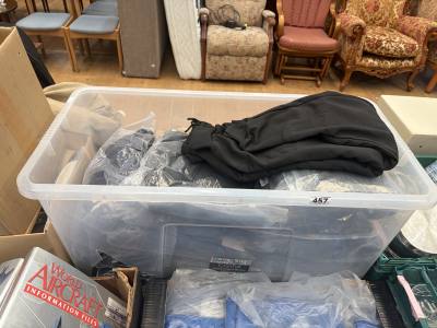 BOX OF NEW CLOTHING