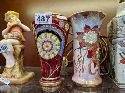 2 X CARLTONWARE VASES