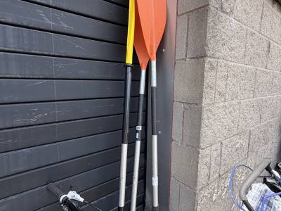 3 X KAYAK PADDLES
