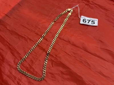9CT GOLD CURB CHAIN (23 GRAMS)