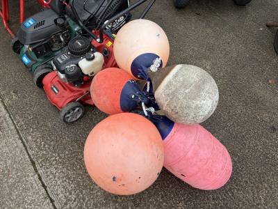 LOT OF BUOYS