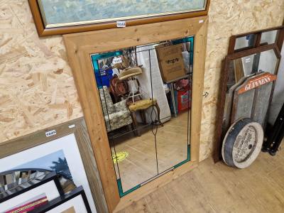 STAINED GLASS MIRROR