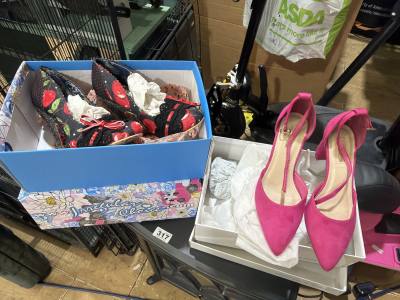 2 X NEW PAIRS OF LADIES SHOES