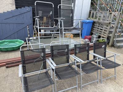 GARDEN TABLE + 6 CHAIRS