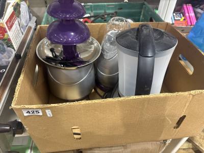 CHOCOLATE FOUNTAIN MACHINE + SMOOTHIE MACHINE