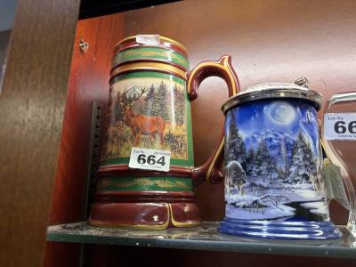 2 X COLLECTOR'S TANKARDS