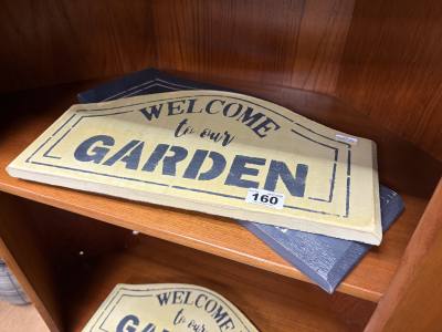2 X WOODEN BAR SIGNS