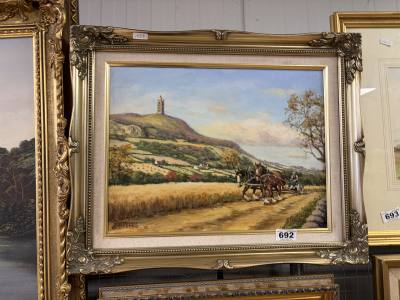 J. MATTHEWS WATERCOLOUR