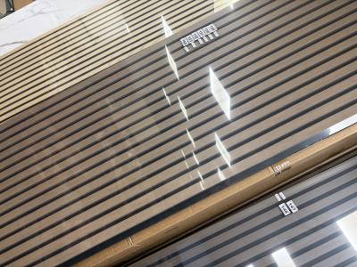 4 X STANDARD WALNUT COMPOSITE WALL PANELS