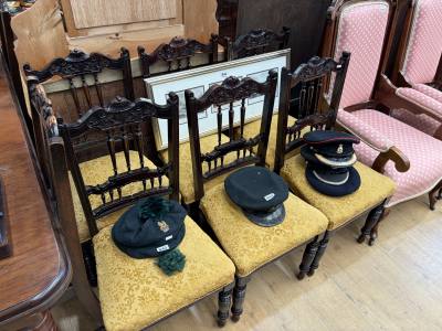 6 X DINING ROOM CHAIRS