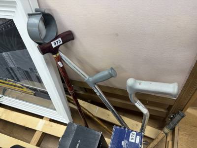 LOT OF WALKING STICKS