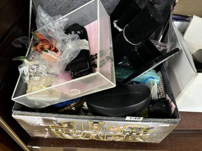 BOX OF COSTUME JEWELLERY