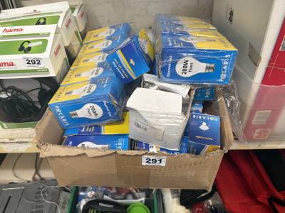 BOX OF BULBS