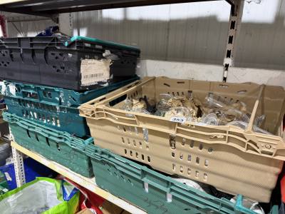 5 X BOX LOTS OF GLASSWARE ETC