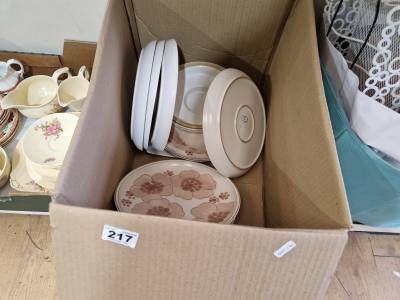 BOX OF DENBY