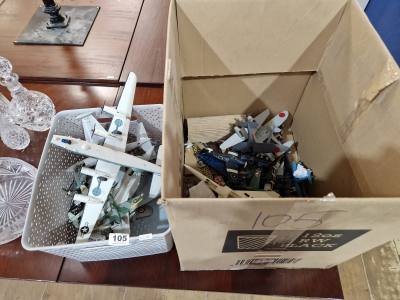 BOX LOT OF ALLIED AIRPLANES