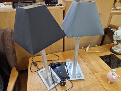 PAIR OF TABLE LAMPS