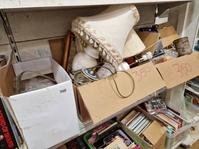 3 X BOX LOTS + LAMPS