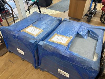 2 X PALLETS OF ITALIAN IMOLA GREY PORCELAIN TILE (900 X 900MM) 35.64M2 FOR WALLS + FLOORS