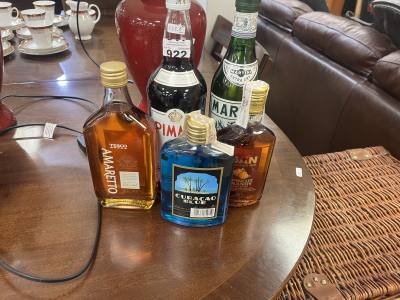5 X BOTTLES OF BOOZE