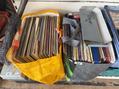2 X BAGS OF RECORDS