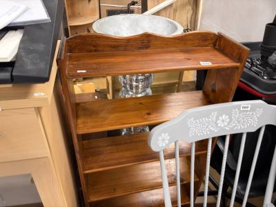 PINE SHELF UNIT