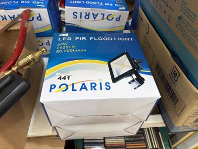 2 LED PIR FLOOD LIGHTS