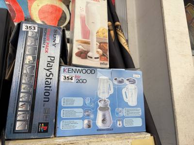 KENWOOD SMOOTHY MAKER + BLENDER (NEW)