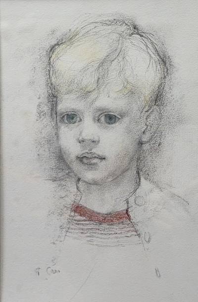 TOM CARR PENCIL PORTRAIT (27X18)