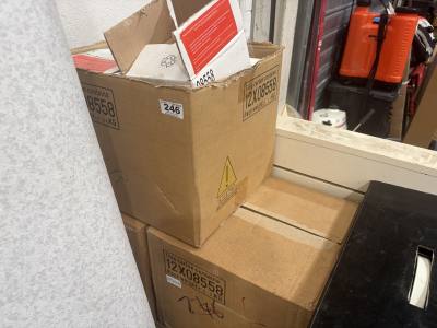 3 X BOXES OF TIE BACKS