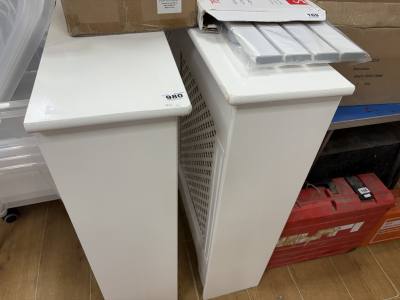 2 LARGE RADIATOR COVERS