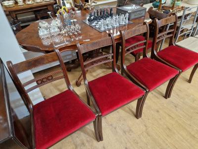 ITALIAN DINING TABLE + 6 X CHAIRS