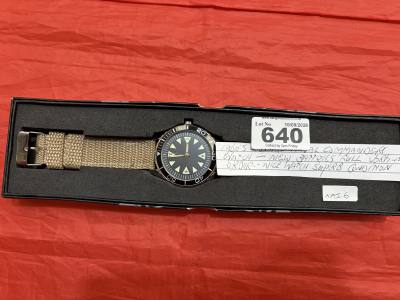 MILITARY STYLE DRESS WATCH