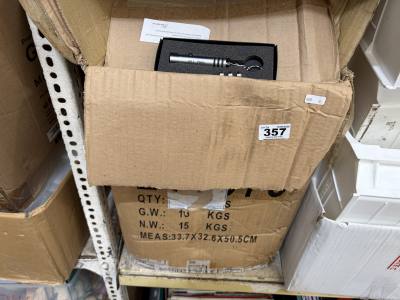 BOX OF KEYRING TORCHES