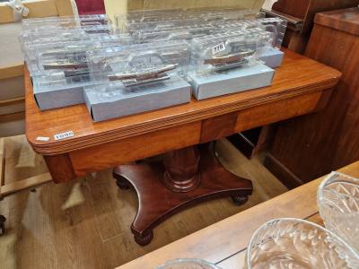 FOLD OUT VICTORIAN GAMES TABLE