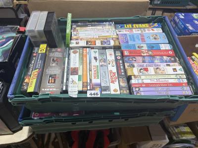 2 X BOXES OF DVD'S